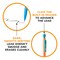 BIC Xtra-Strong Thick Lead Mechanical Pencil, With Colorful Barrel Thick Point (0.9mm), 144-Count Pack, Mechanical Pencils With Erasers